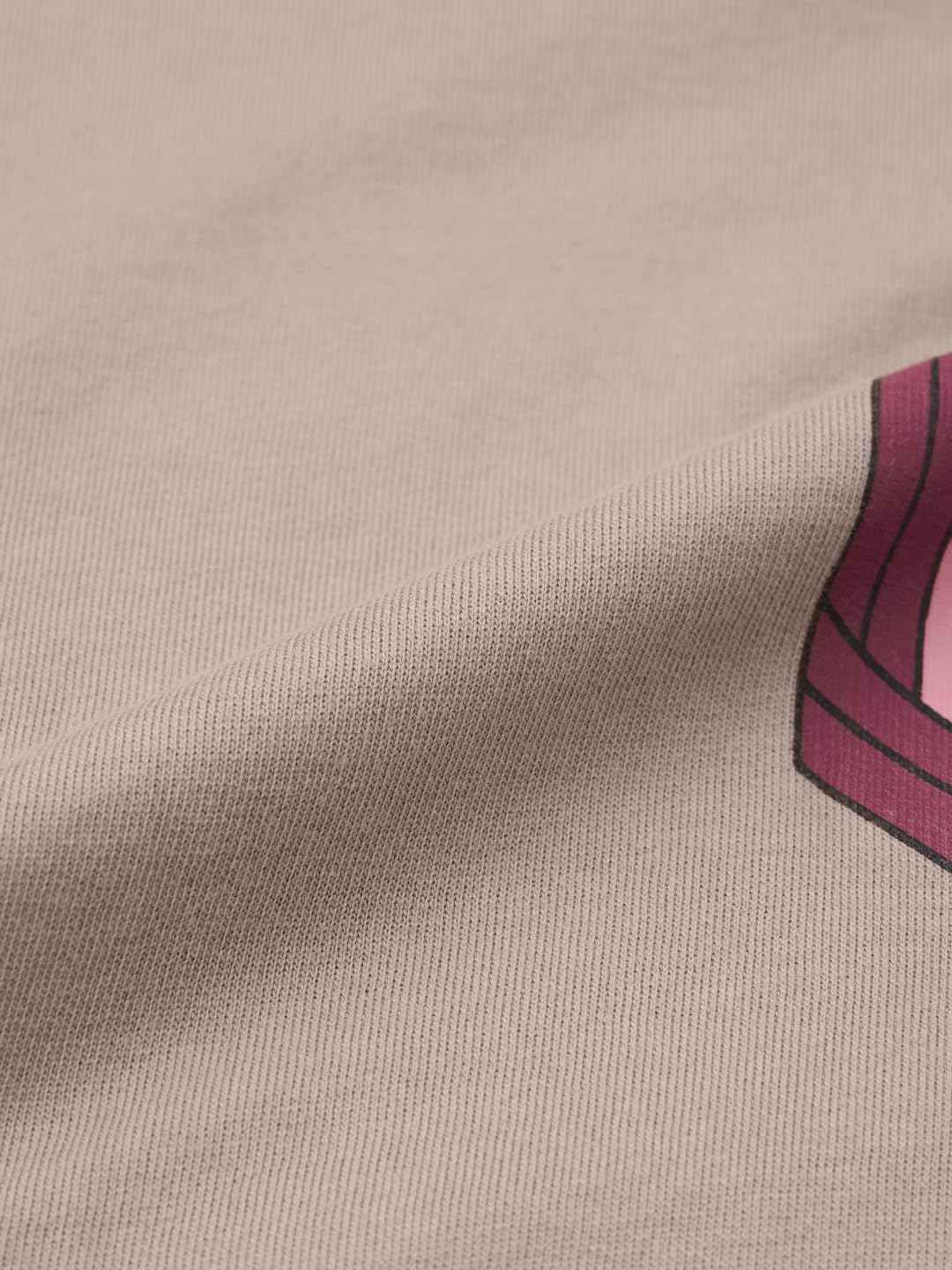 Close-up view of fabric detail on Demon Slayer Giyu T-shirt from The Souled Store